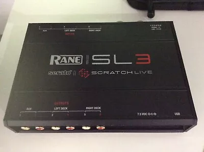 £400 • Buy Rane Serato SL3 With UDG Carry Case, CD & Vynal Control + All Accessories (Mint)
