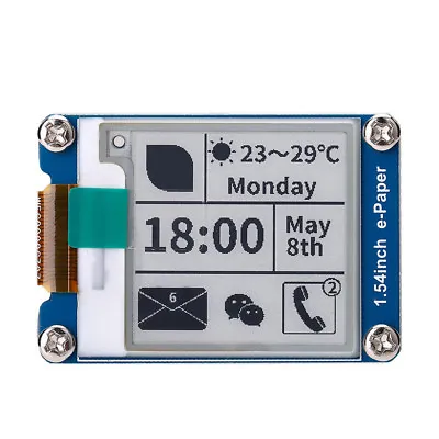 1.54   E-Ink SPI Interface Display Module E-paper Black White Display Screen • $15.11