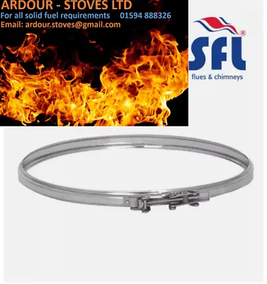 £14.99 • Buy SFL Selkirk Compatible Twin Wall Chimney Flue Locking Band