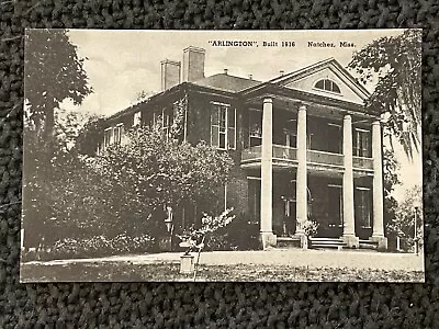 ARLINGTON BUILT 1816 NATCHEZ MISSISSIPPI MS Vintage Postcard ADAMS COUNTY • $9.99