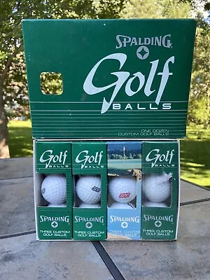 Soo Line Railroad Vintage Spalding Golf Balls 1 Dozen NOS Made In USA • $49.97