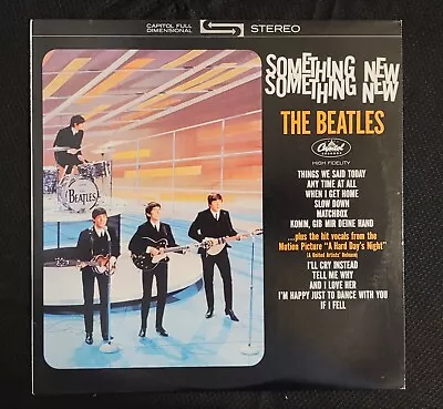 Something New [LP] The Beatles 1986 Vintage Vinyl Record Reissue Mint Condition • $9.99