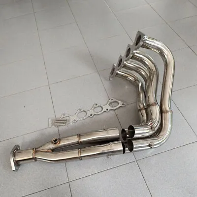 JDM 4G91 4G92 4G93 DOHC SOHC Mivec Header Manifold Exhaust Mitsubishi Mirage Lan • $359