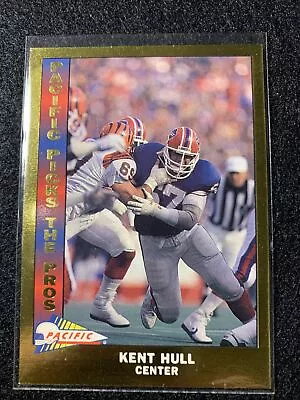 1992 Pacific Picks The Pros Kent Hull Buffalo Bills #7 • $2.99