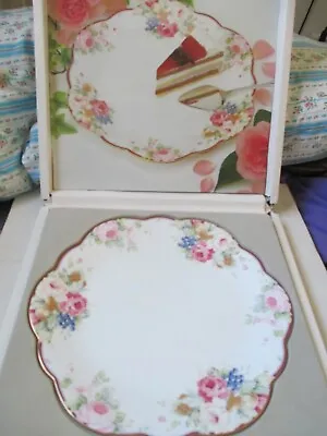 Mikasa Rosemead Wellington Cake Plate In Original Box • $35