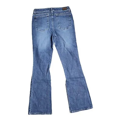 Mossimo Jeans Mossissue Flare Women's Size 9 Blue Medium Wash Denim Juniors  • $16