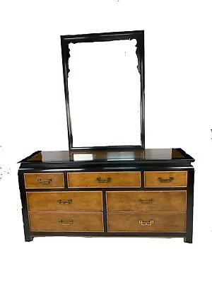 Raymond Sobota Century Furniture Chin Hua 7 Drawer Dresser With Mirror • $3105