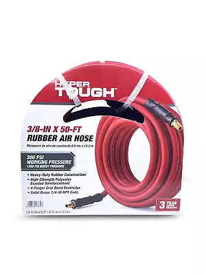 Rubber Air Hose 3/8  X 50' • $25.55