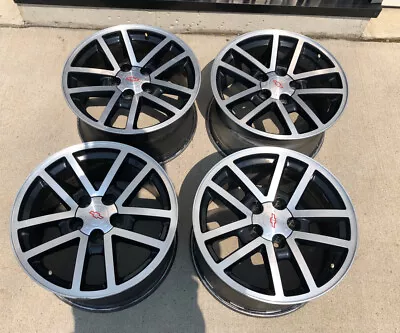 1993-2002 Camaro SS 10 Spoke 17x9 35th Anniversary Black Wheels Rims Set V14 • $1400