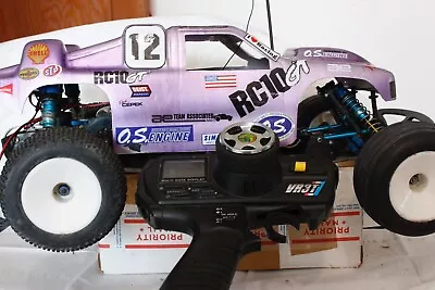$250 • Buy Vintage Traxxas Rc Gas/nitro 1/10 ? Two Wheel🛞drive Chassis W/lexan Truck Body