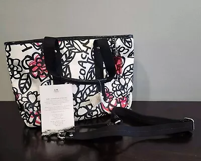 Coach Floral Poppy Daisy Graffiti Kyra Shoulder Tote Bag Crossbody Strap NWT  • $135