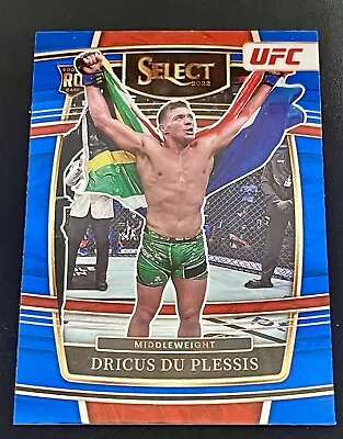 Dricus Du Plessis 2022 Select UFC - Concourse Retail Blue RC #44 • $1.75