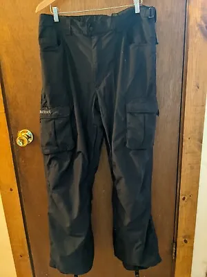 Marmot Black Snowboarding Pants Men's Size XL • $24.99