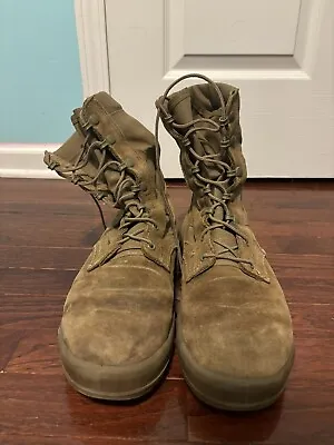 Belleville AHWC Combat Boots Desert Tan Hot Weather Military Size 8.5 W Vibram • $39.95