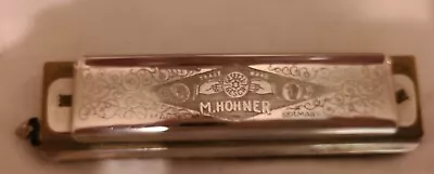 VTG. M Hohner Harmonica Super Chromonica Chromatic Harmonica C Made In Germany • $10