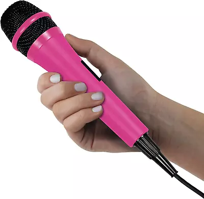 Singing Machine Wired Microphone For Karaoke (Pink) - Unidirectional Dynamic • $6.16