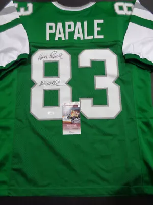 Vince Papale Philadelphia Eagles Autographed Custom Football Style Jersey JSA • $89.99