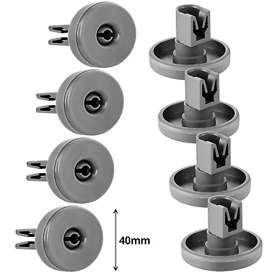 Wheels Runner Guides For Zanussi Aeg Electrolux Tricity Bendix Dishwasher Basket • £9.99