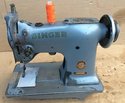 Singer 151K1 Unison Needle Feed Walking Foot Industrial Sewing Machine Head  • £350