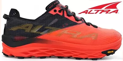 Altra Mont Blanc Trail Run Shoe ZERO DROP Wide Last Cushioned Foot Shape Men 9.5 • $138.56