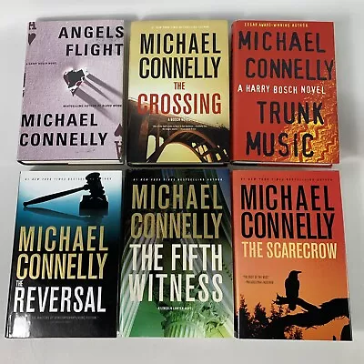 Michael Connelly Lot Of 6 Hardback Books With Dust Jackets All First Editions • $17