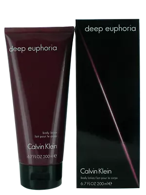 $29.69 • Buy Euphoria Deep By Calvin Klein For Women Body Lotion 6.7oz New In Box