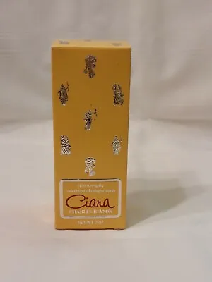 $120 • Buy VINTAGE CIARA By CHARLES REVSON  2oz 100 Strength CONCENTRATED COLOGNE NEW INBOX