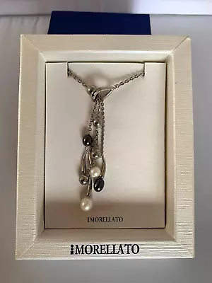 Morellato Pearl Lariat Style Necklace New • $39.95