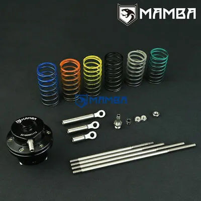 MAMBA Universal Turbo Adjustable Wastegate Actuator W/ 6 X Spring + 4 X Rod US • $119