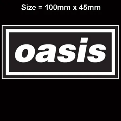 Oasis Band Logo Bumper/phone/laptop Sticker • £1.75