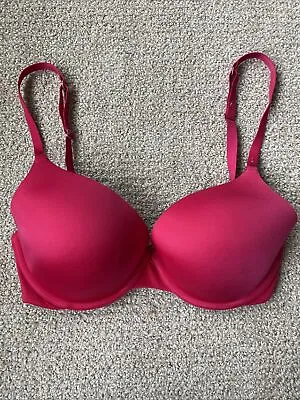 Victoria’s Secret Biofit Demi Uplift Bra Pink 32DD • $10