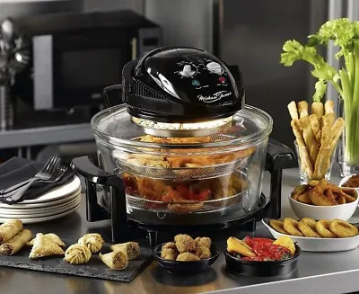 £30 • Buy Andrew James 17 Litre Halogen Convection Oven, Air Fryer With Extender Ring