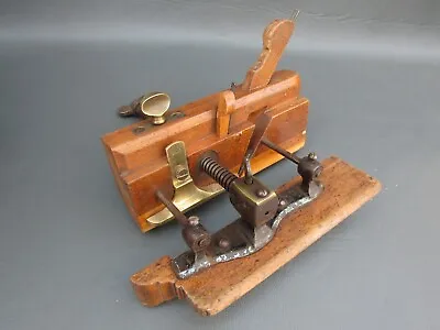 $223.98 • Buy Wooden D Kimberley & Sons Patent Sash Fillister Plane Vintage Old Tool