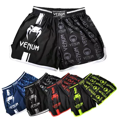 MMA Fight Shorts Boxing Quick Drying Short Muay Thai Training Sports Shorts • $18.98