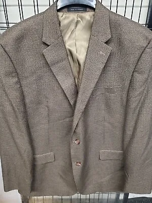 Ralph Lauren Mens Blazer Sport Coat Two Button Casual Jacket 46R NEW Brown Tan • $79.97