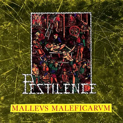 PESTILENCE Malleus Maleficarum BANNER 3x3 Ft Fabric Poster Flag Album Cover Art • $24.95