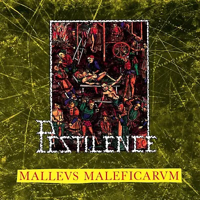 PESTILENCE Malleus Maleficarum BANNER HUGE 4X4 Ft Fabric Poster Flag Album Art • $29.95