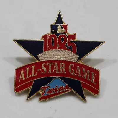 Vintage 1985 MLB All Star Game Lapel Pin Minneapolis Minnesota Twins Metrodome • $10.99