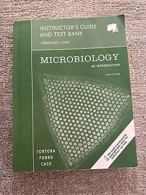  Instructor's Guide And Test Bank Microbiology An Introduction By Tortora 10thEd • $99