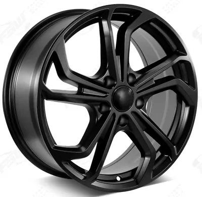 $861 • Buy 18  Black Wheels Fit Volkswagen GTI Golf Jetta Passat VW 18x8 +45 5x112 SET 4 