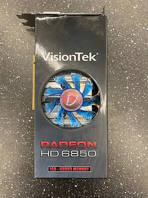 VisionTek Radeon HD 6850 1GB GDDR5 Graphics Card - DisplayPort HDMI DVI • $20.99