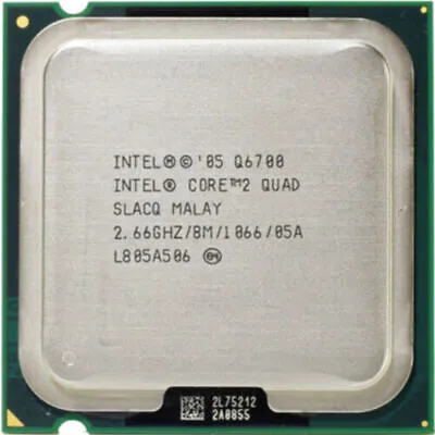 Intel Core Q6600 Q9650 Q6700 Q8400 Q9400 Q9500 LGA775 CPU Processor • $10.97