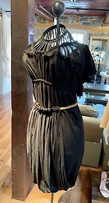 Yves Saint-Laurent Black Rope Dress • $506.24