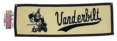 Vanderbilt Commodores Wool 30” Banner By Collegiate Pacific- New • $29.99