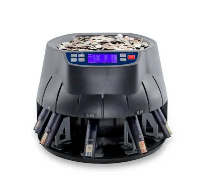 AccuBANKER AB510 Coin Counter Sorter Roller Machine Retail Grade CE Certified • $239.99