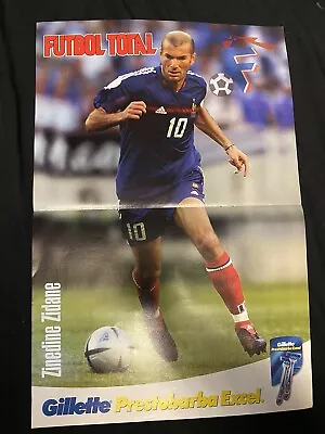 Zinedine Zidane And Paolo Rossi Poster 16in. X 11in. • $10