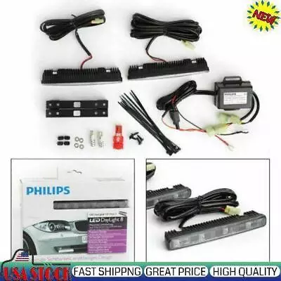 PHILIPS Luxeon LED DayLight 8 Daytime Running Light DRL Light Lamp 12824 12V • $131.73