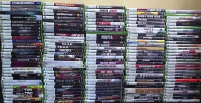 XBOX 360 Games Choice Of 40+ Titles - Buy One OR Bundle Up - Most Include Manual • £1.99