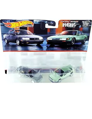 Hot Wheels Premium Car Culture 2-Pack '91 Nissan Sentra SER & Nissan Silvia S13 • $19.99