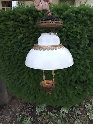Vintage Ceiling Oil Lamp • $89.99